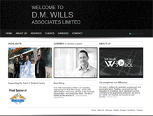 Tablet Screenshot of dmwills.com